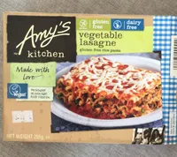Vegetable lasagna (dairy free)