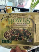 Brown Rice Black-Eyed Peas and Veggies in a Flavorful Tamari Ginger Sauce