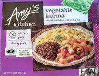 Amy's Indian Vegetable Korma