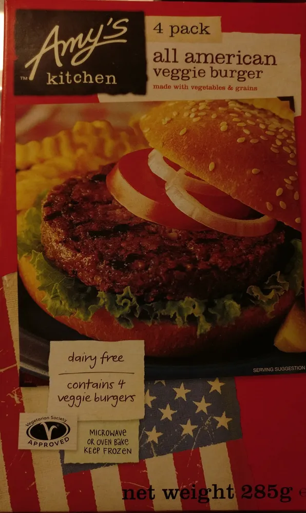All american veggie burger
