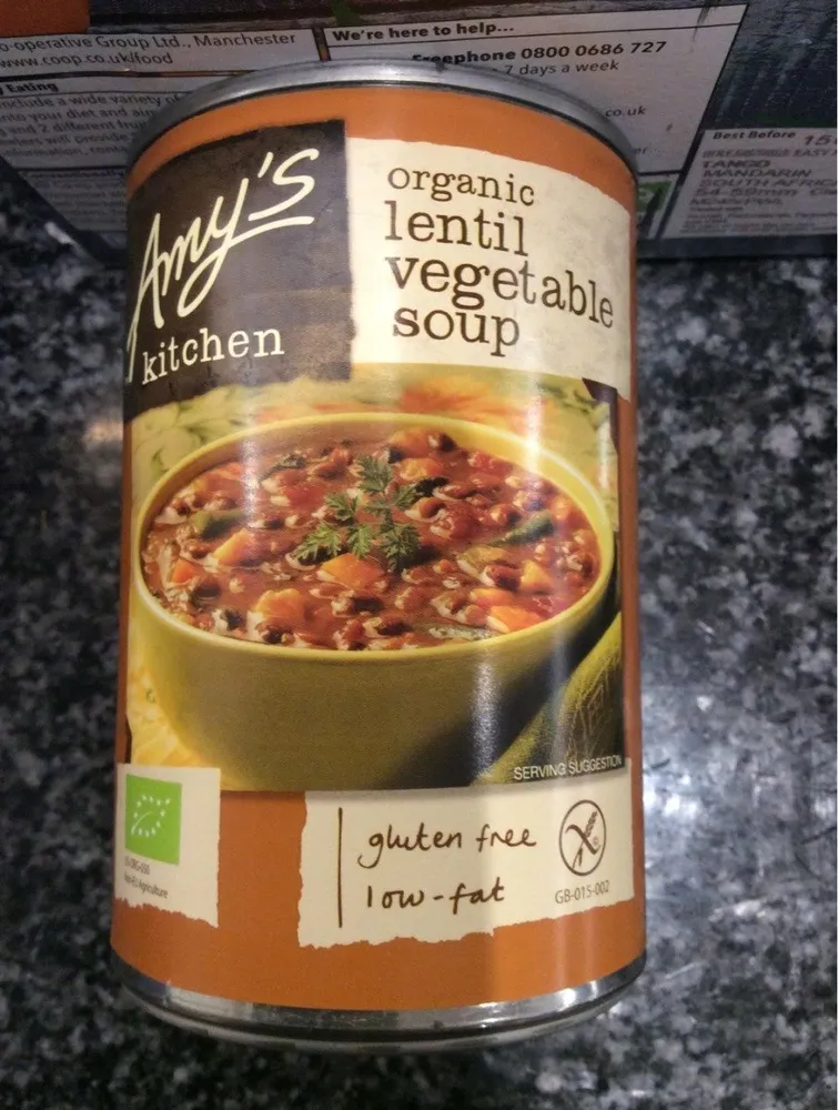 Lentil vegetable soup