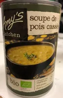 Soupe Bio Pois Casses Sans Gluten Amy S Kitchen