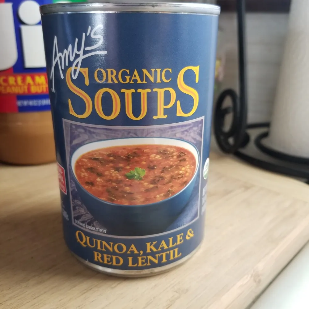 Quinoa, Kale & Red Lentil Soup