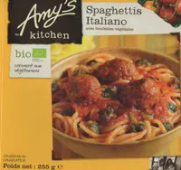 Spaghettis Italiano avec boulettes végétales