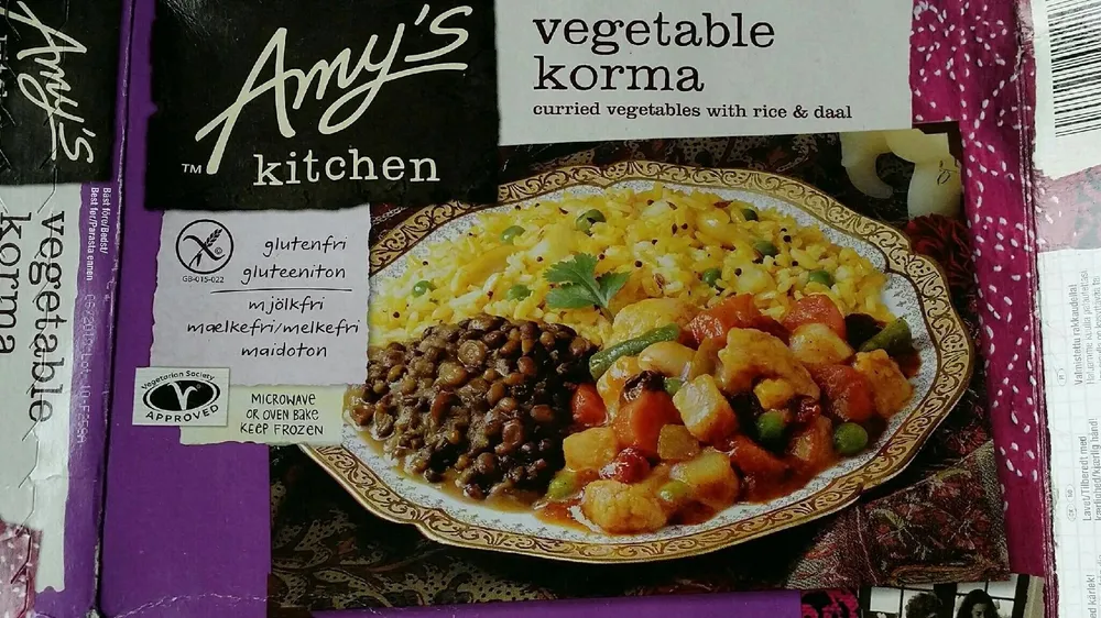 Vegetable korma