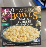Amy's Bowls Mac & 3 Cheese with Cauliflower