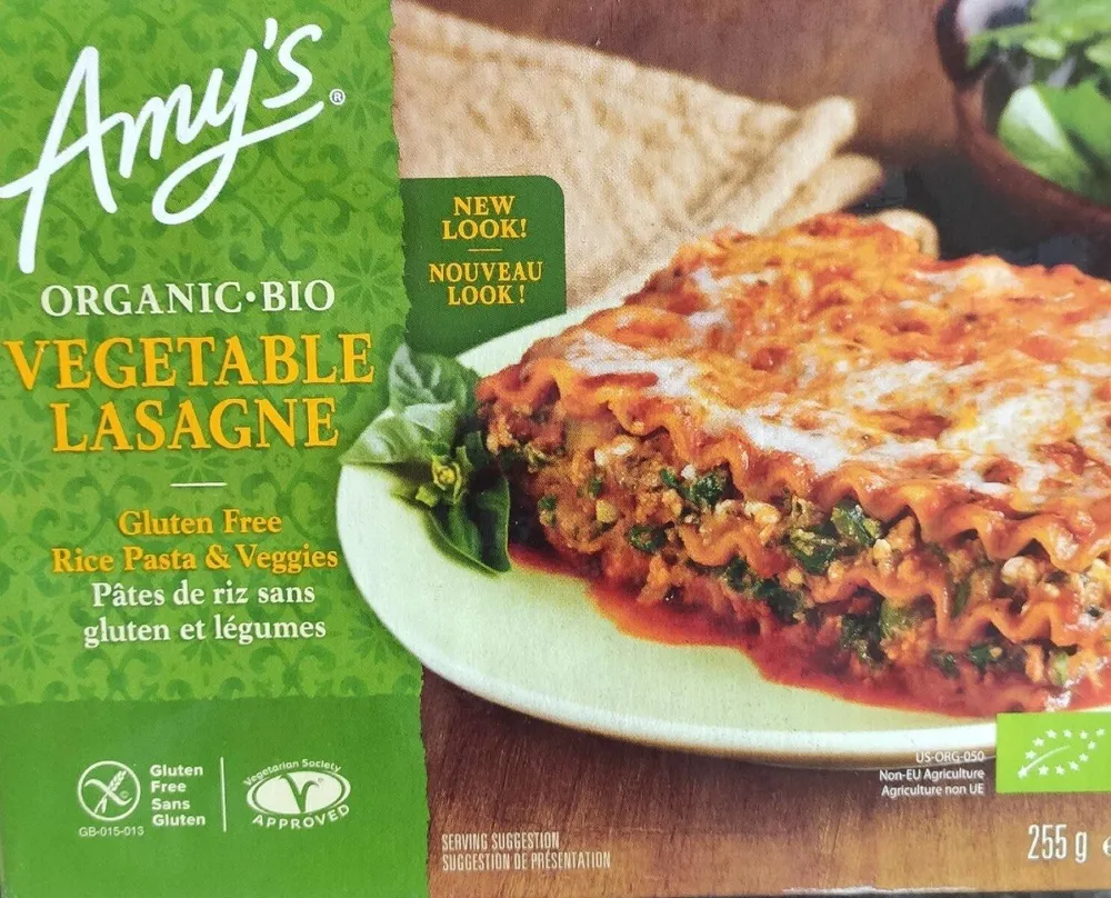 Vegetable lasagne