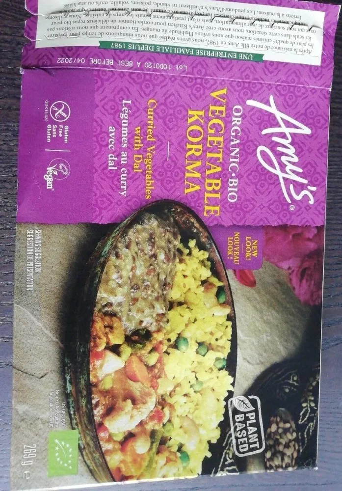 Vegetable Korma