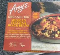 Mexican veggies & Black Beans