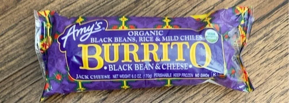 BURRITO BLACK BEAN & CHEESE