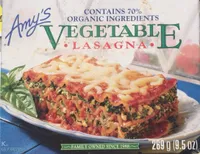 Vegetable lasagna