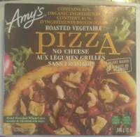No Cheese Roasted Vegetable Pizza