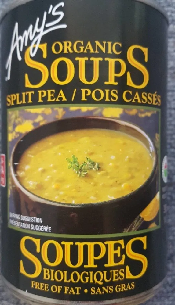 Organic Soups / pois cassé