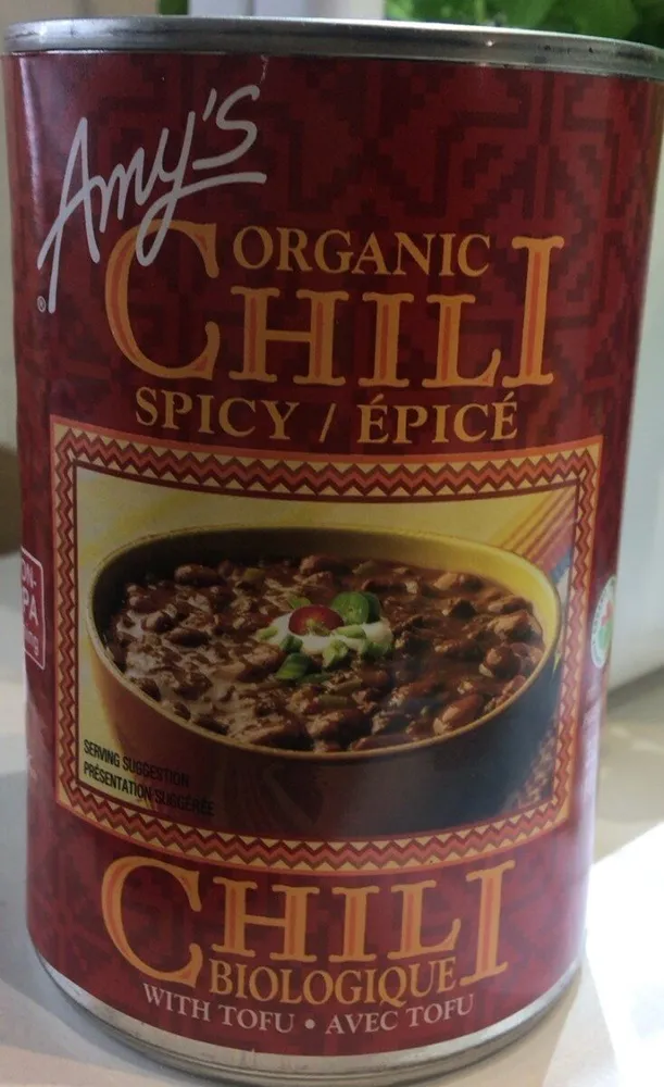 Chili biologique avec tofu
