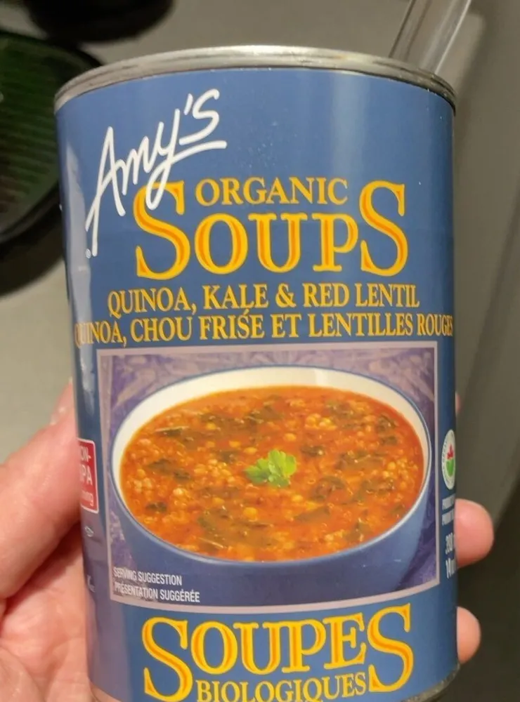 Quinoa, Kale & Red Lentil Soup