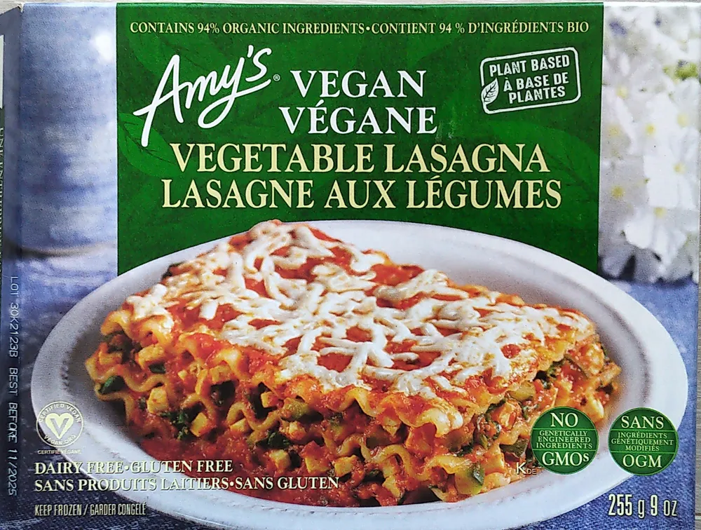 Vegan Vegetable Lasagna