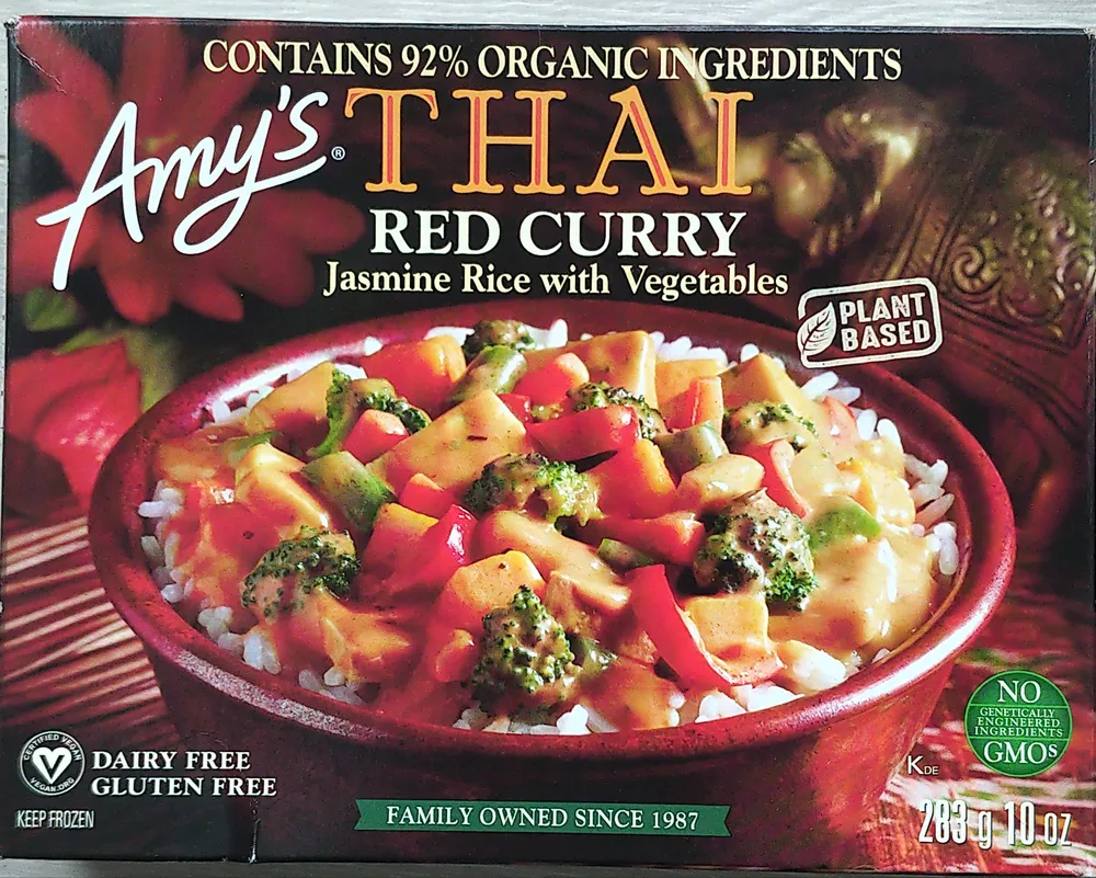 Thai Red Curry Jasmin Rice with Vegetables