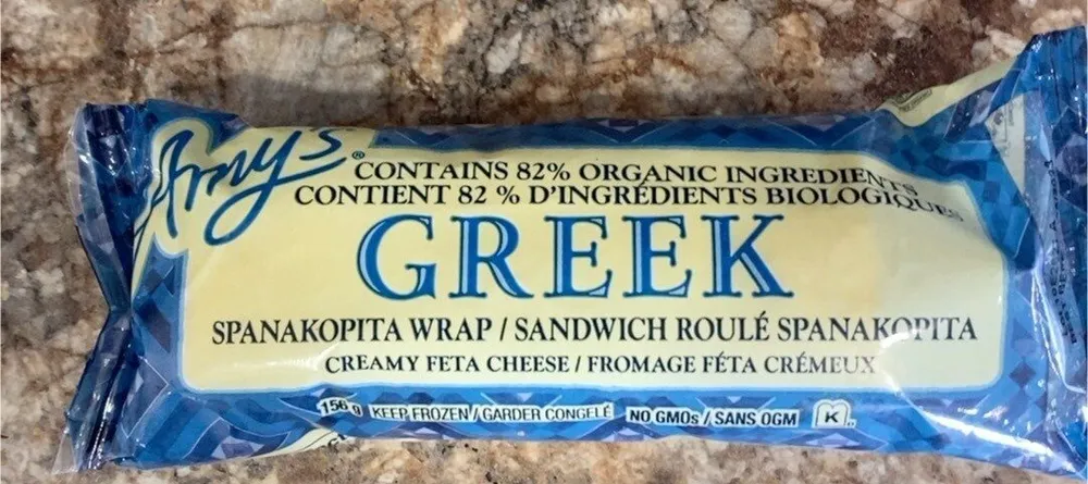 Spanakopia wrap