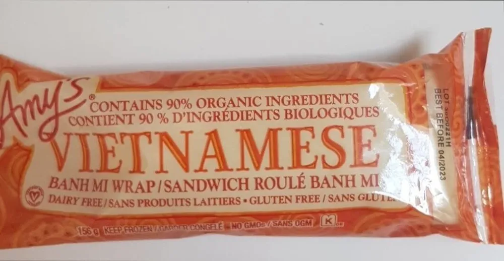 Vietnamese Banh Mi Wrap