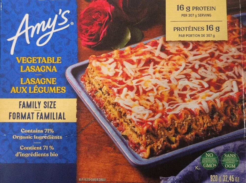 Vegetable Lasagna (Family Size)