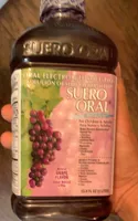 Grape suero oral