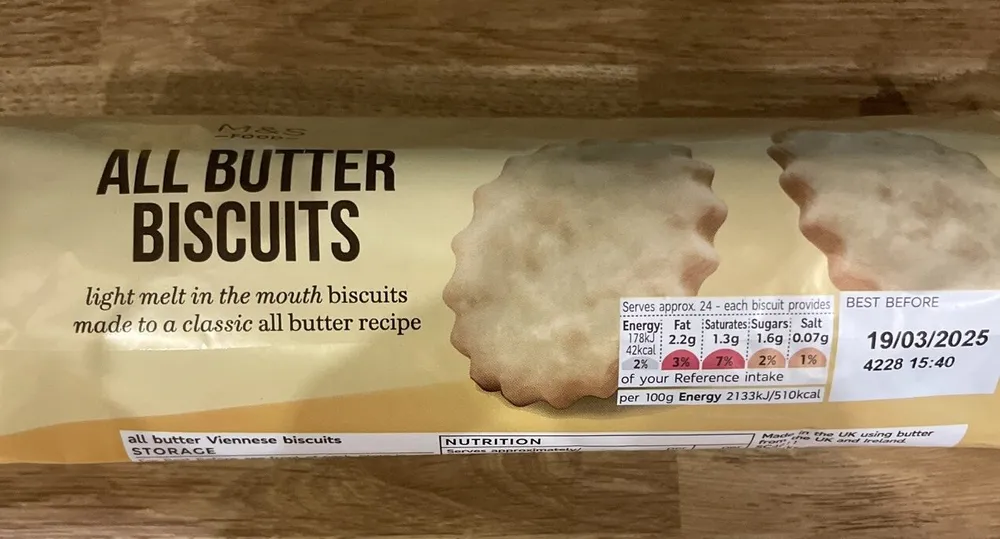 Biscuits Pur Beurre