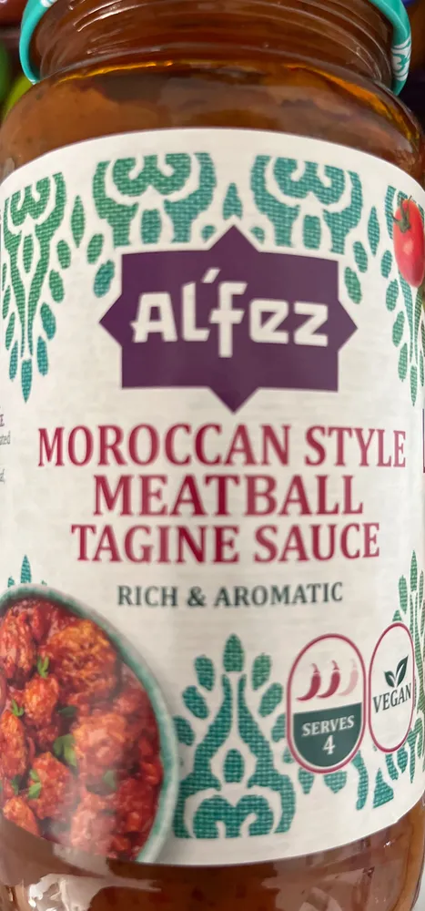Moroccan Style Meatball Tagine Sauce