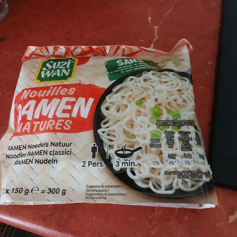 Nouilles Ramen natures
