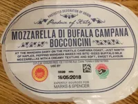 Mozzarella di bufala campana bocconcini