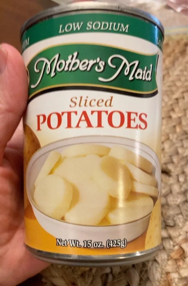 Potatoes, Sliced
