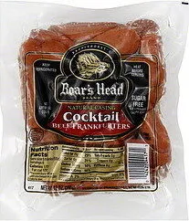Boar's Head Frankfurters Beef, Cocktail