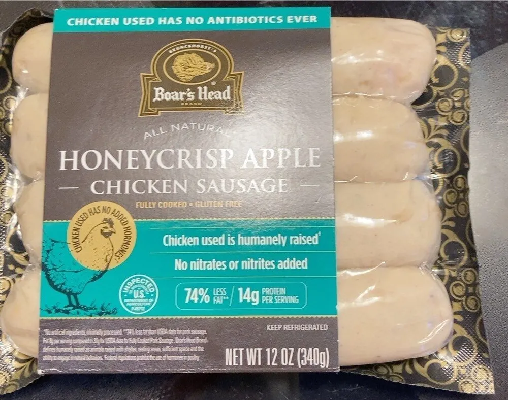 Apple Smoked Chicken Sausage