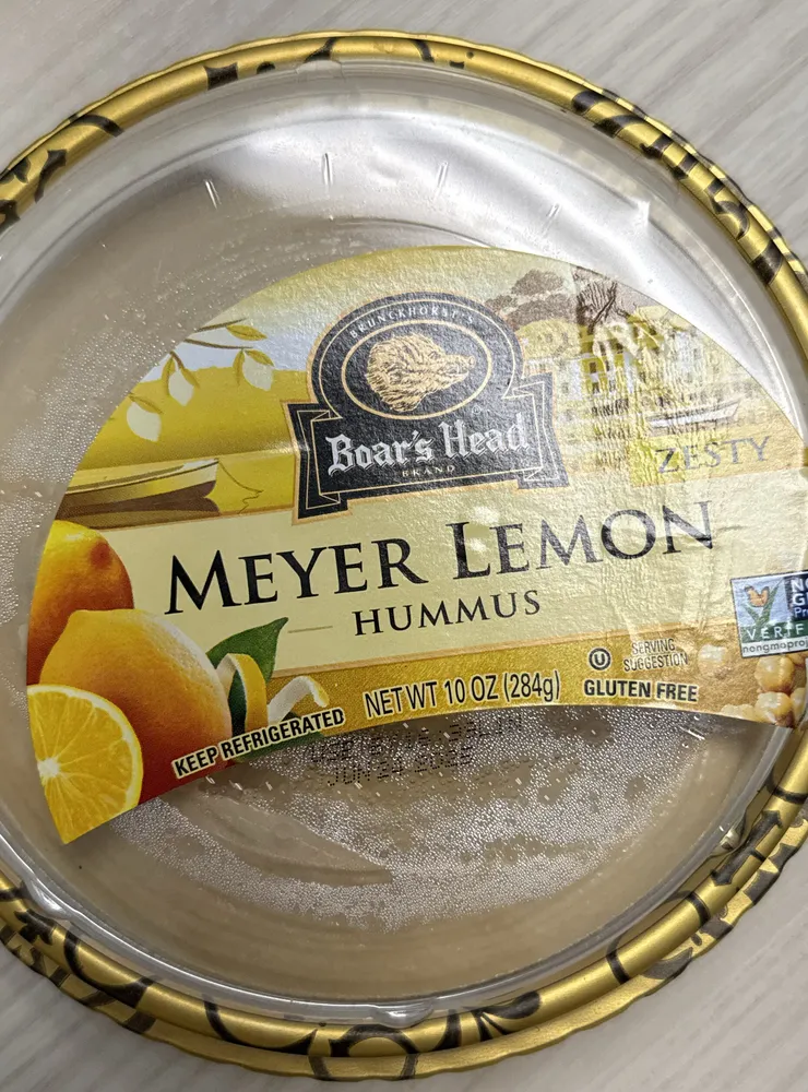 Meyer Lemon Hummus