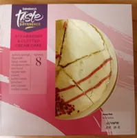Strawberry & Clotted Cream Cake