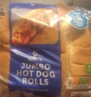 Jumbo Hot Dog Rolls