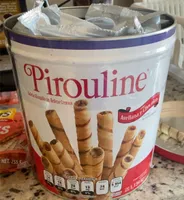 Galletas barquillo con relleno cremoso