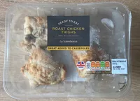 Roast chicken thighs