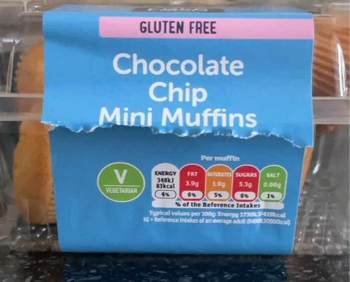 Chocolate Chip Mini Muffins