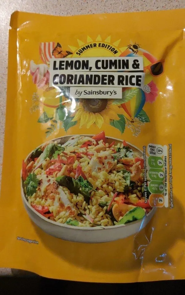 Lemon Cumin Coriander Rice