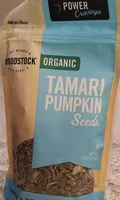 Organic tamari pumpkin seeds