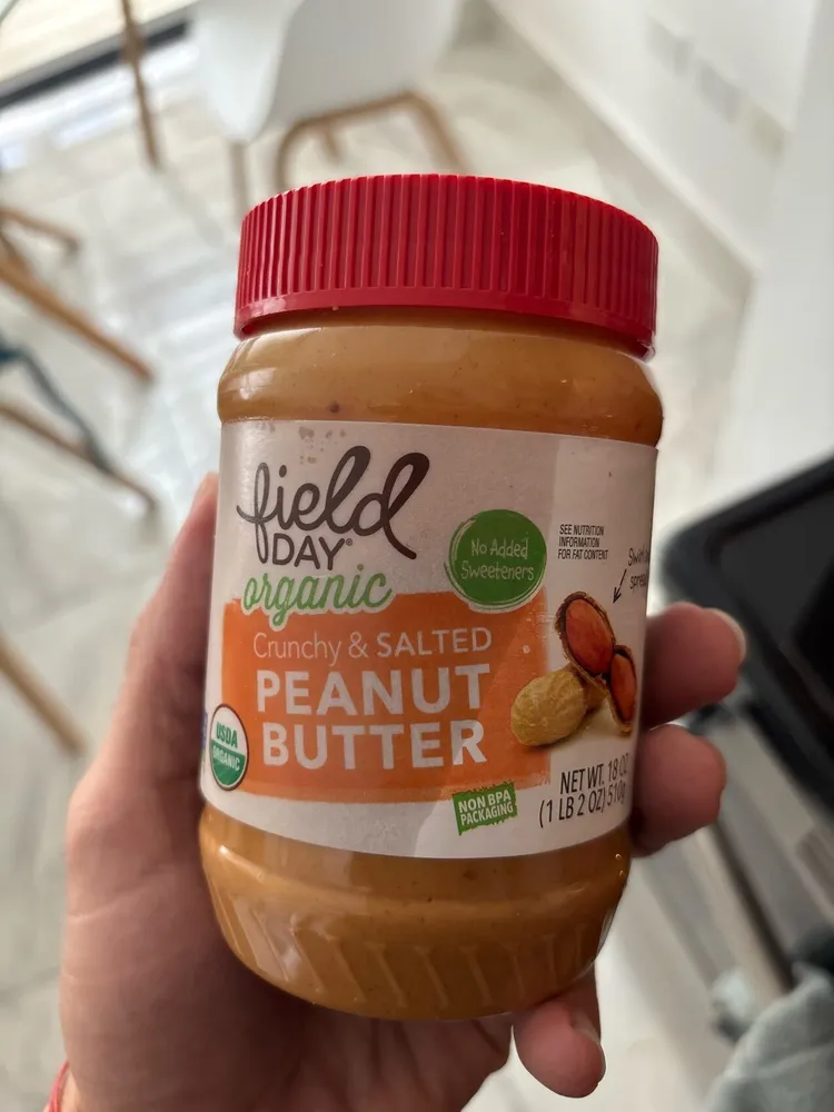 Organic Crunch & Salted Peanut Butter
