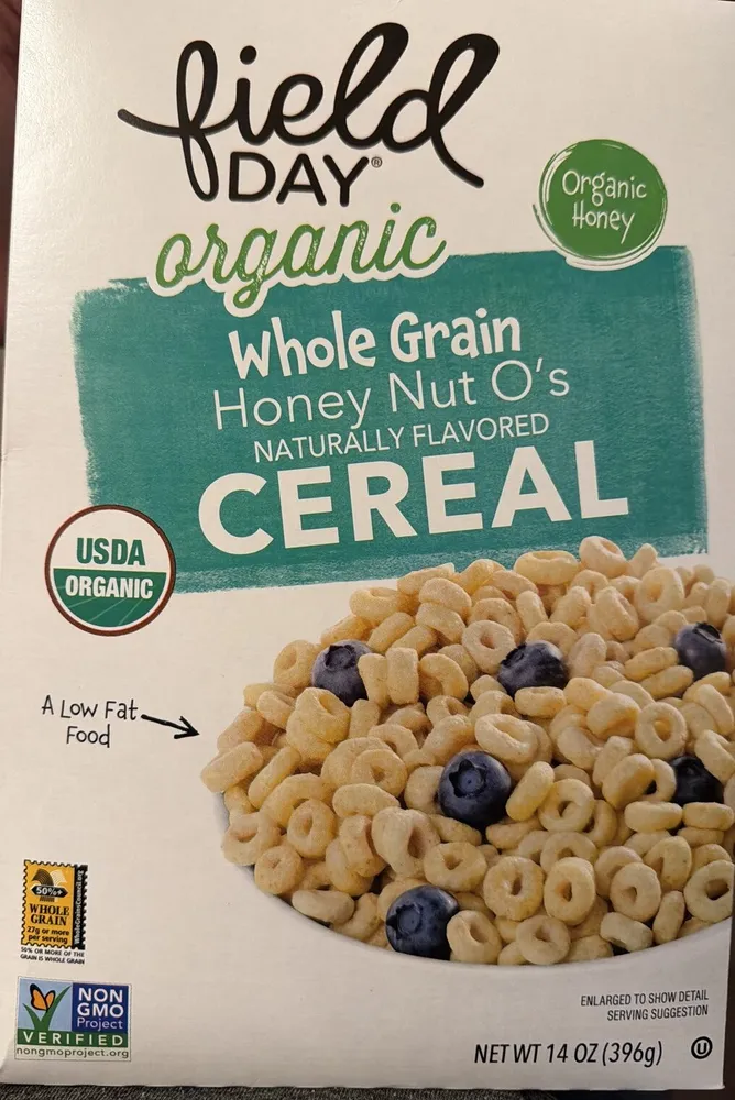 Whole Grain Honey Nut O's Organic Cereal