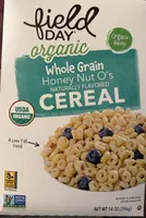 Whole Grain Honey Nut O's Organic Cereal