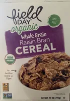 Whole Grain Raisin Bran Organic Cereal