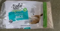 Organic white rice