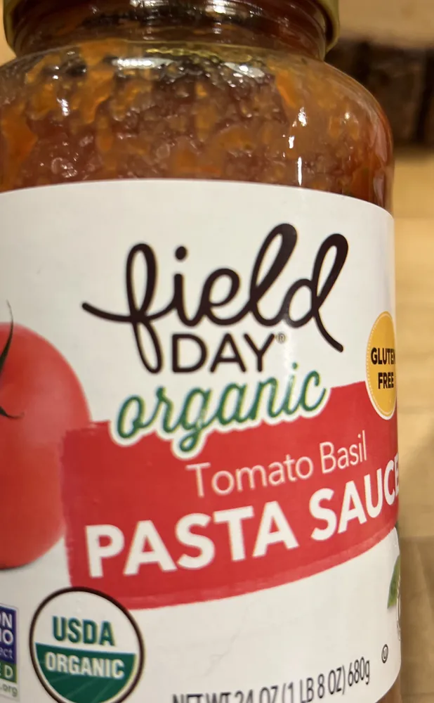 Organic Tomato Basil Pasta Sauce