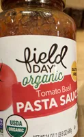 Organic Tomato Basil Pasta Sauce