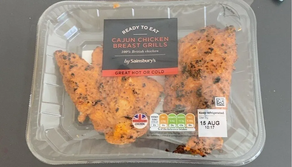 Cajun Spiced British Chicken Breast Grills
