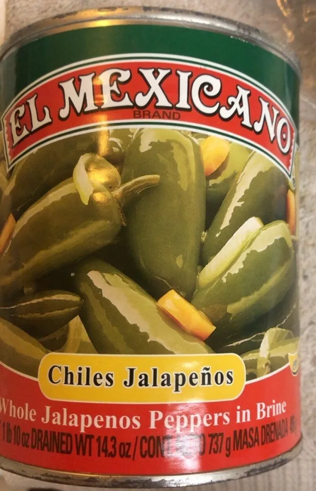 Whole Jalapenos Peppers in Brine