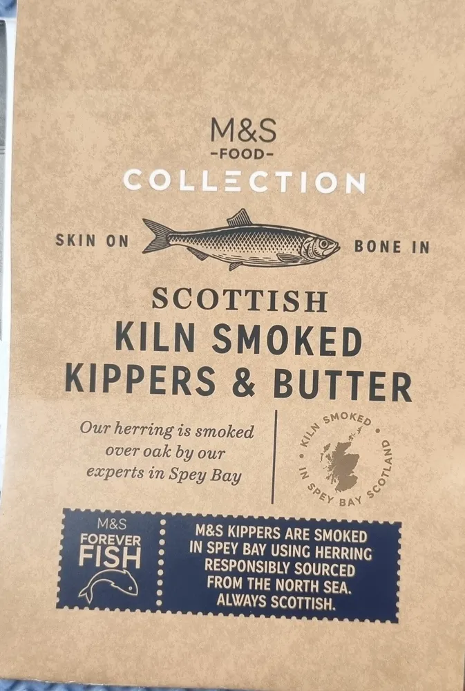 Scottish Kiln Smoked Kippers & Butter